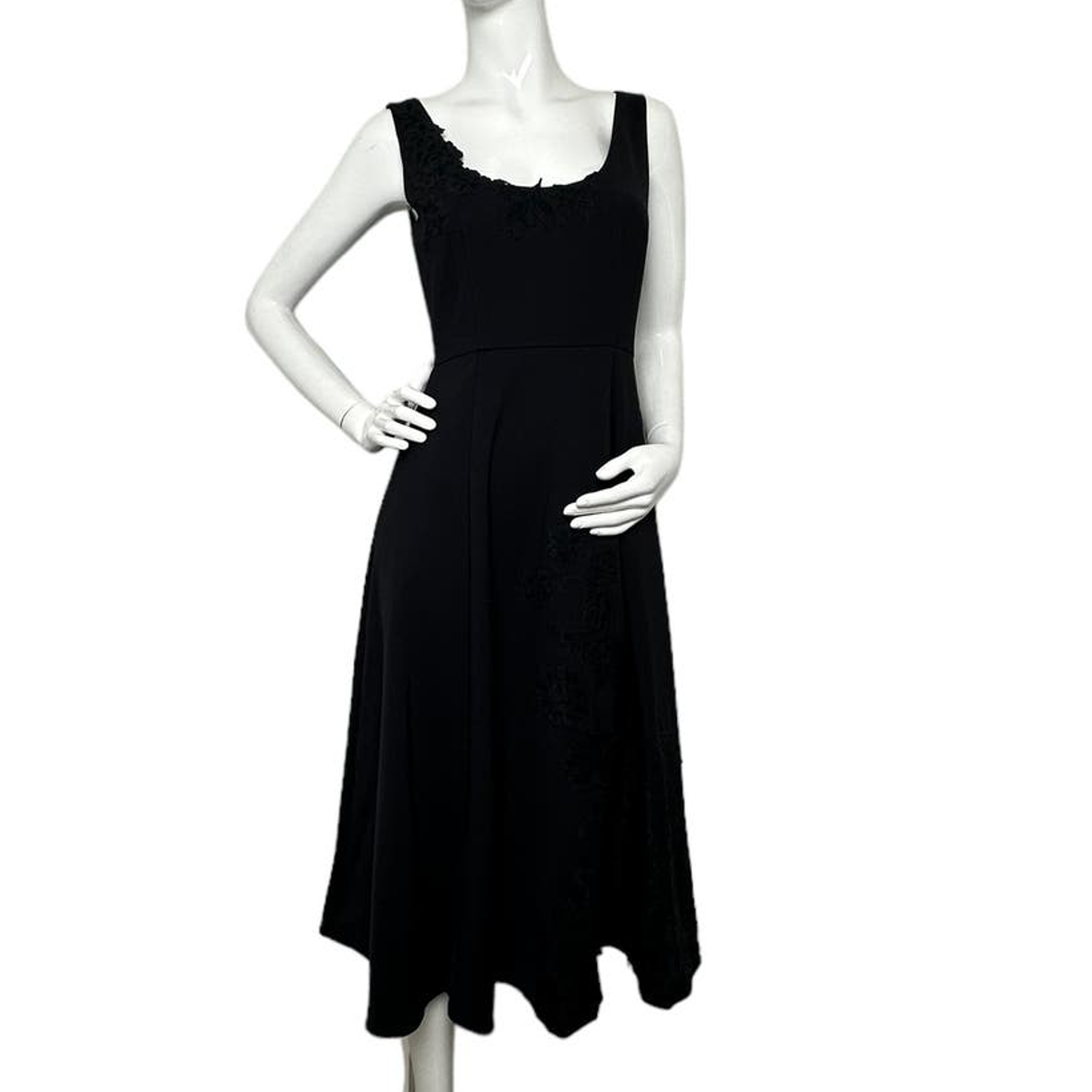 Kate Spade Floral Lace Appliqu Mainline Dress Black Size 0